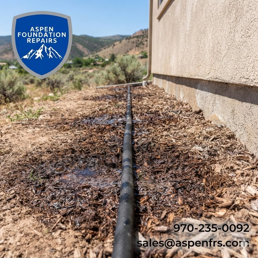 French drain install