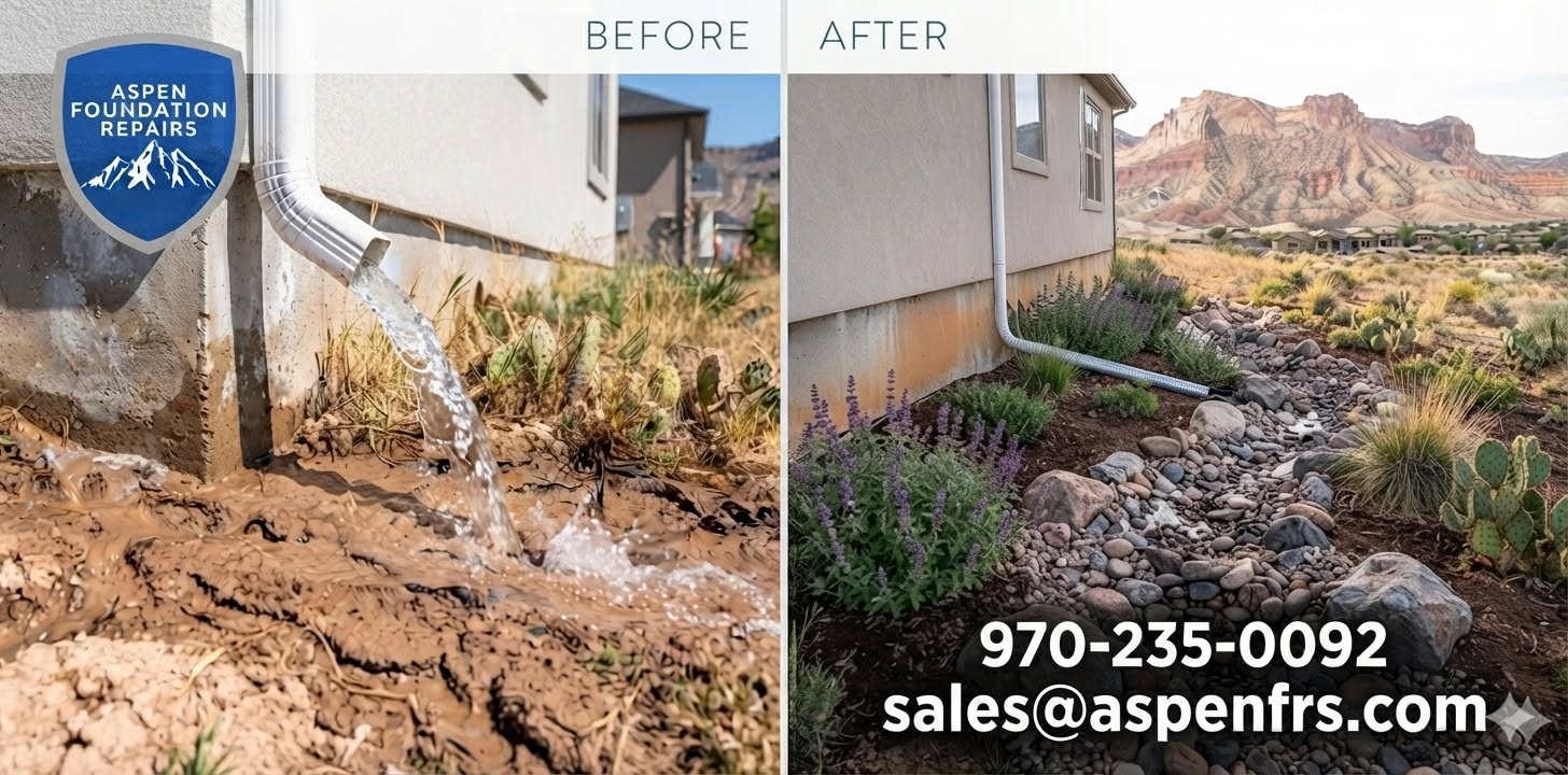 Basement seepage repair