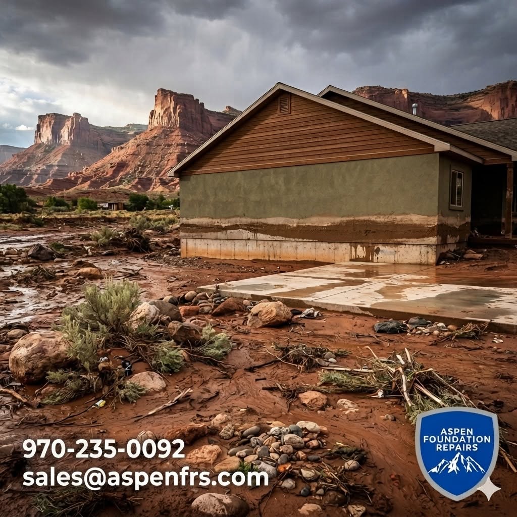 Storm runoff damage